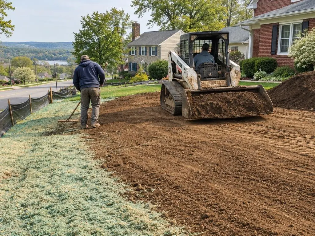 Yard Grading & Topsoil in Philadelphia, PA